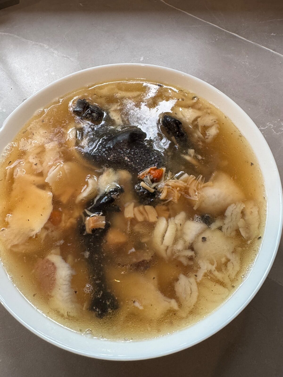Black Chicken Coconut Soup
