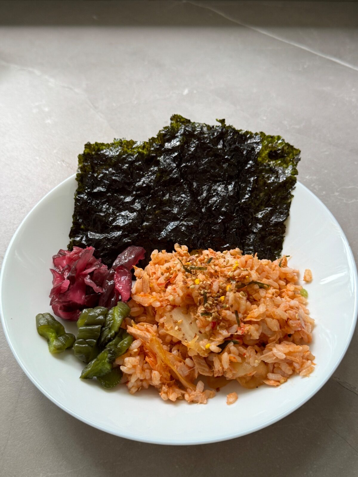 Kimchi Tuna Rice Bowl