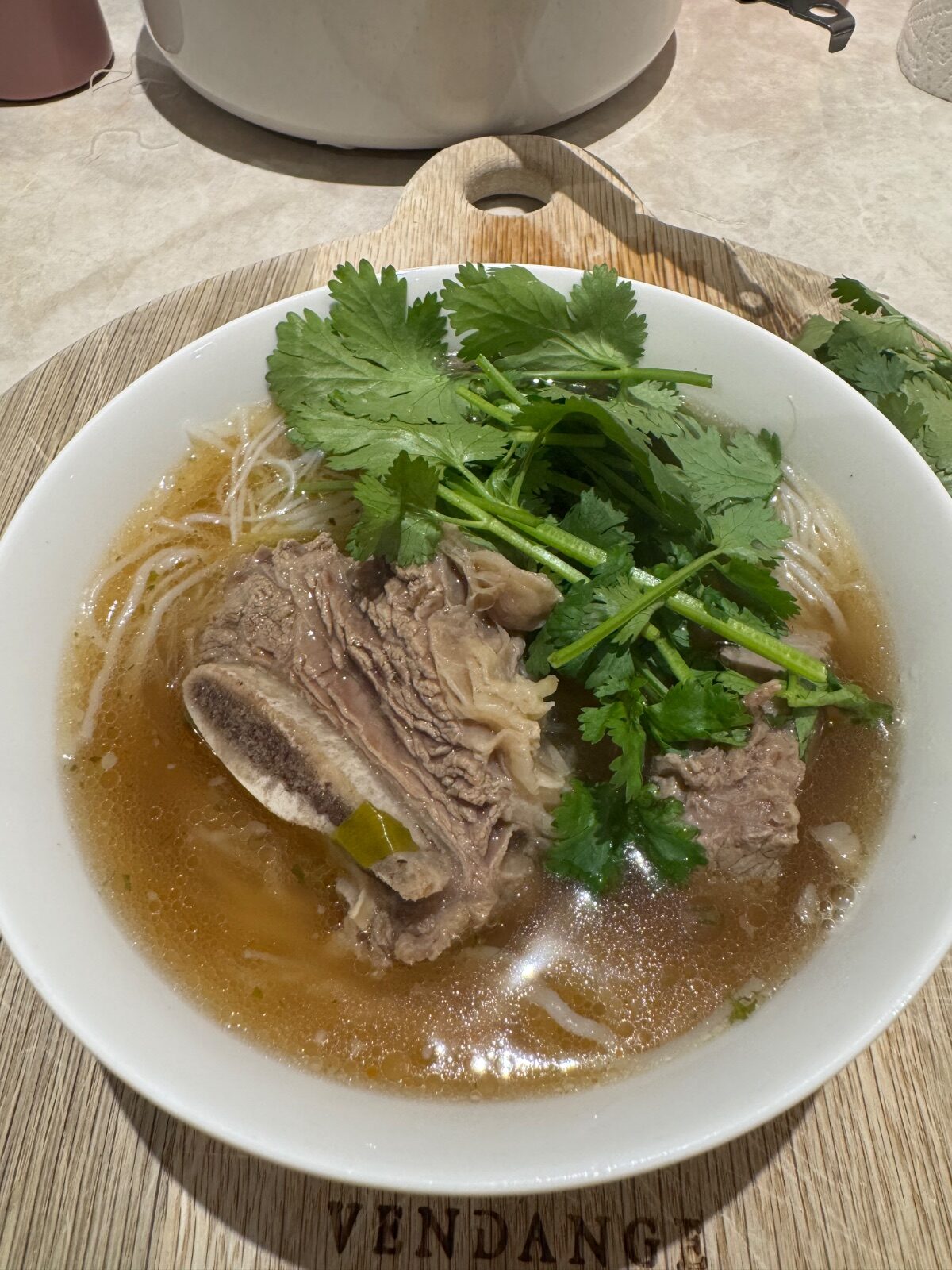 Beef Short Ribs Noodle Soup