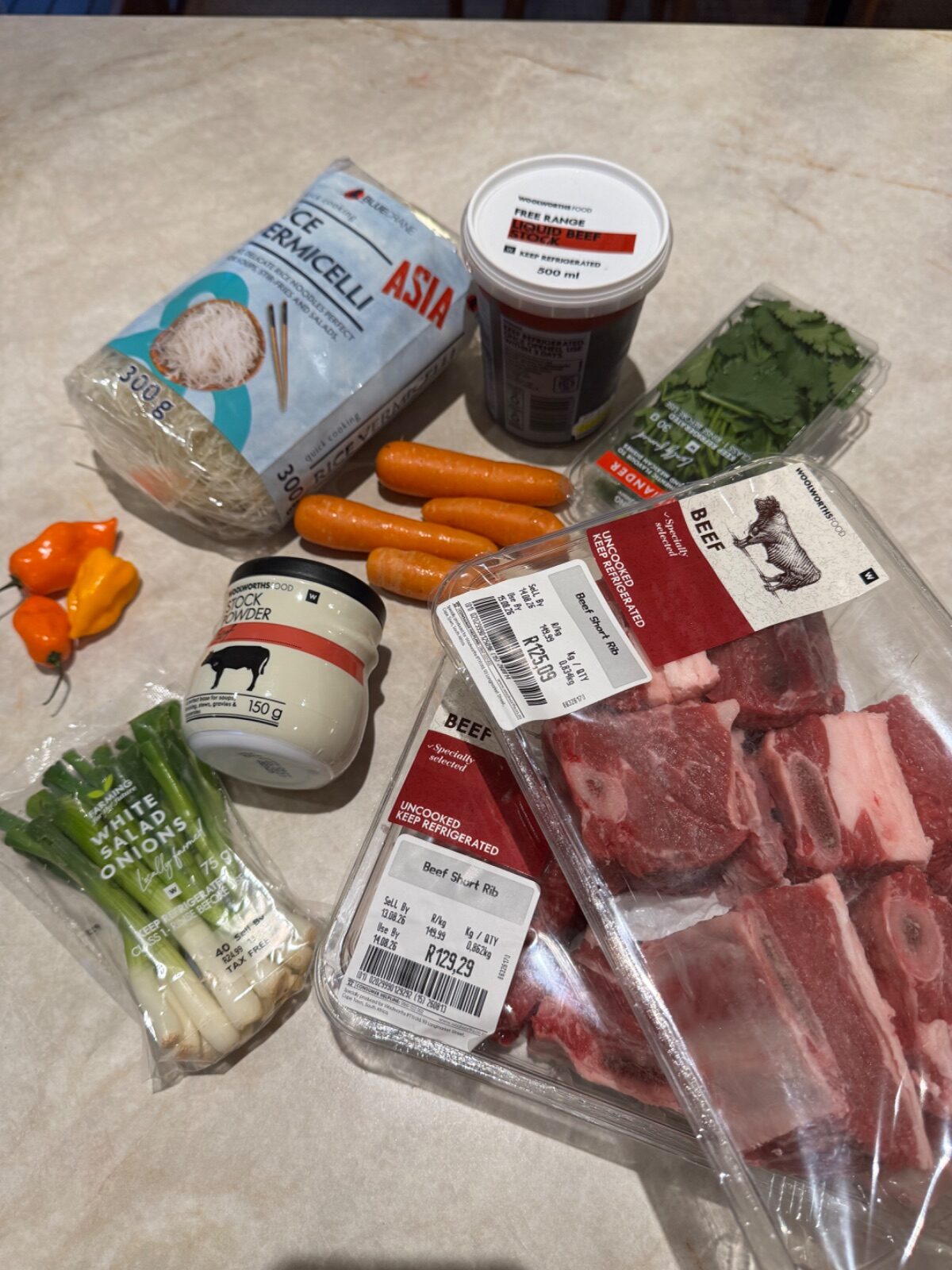 Beef Short Ribs Noodle Soup