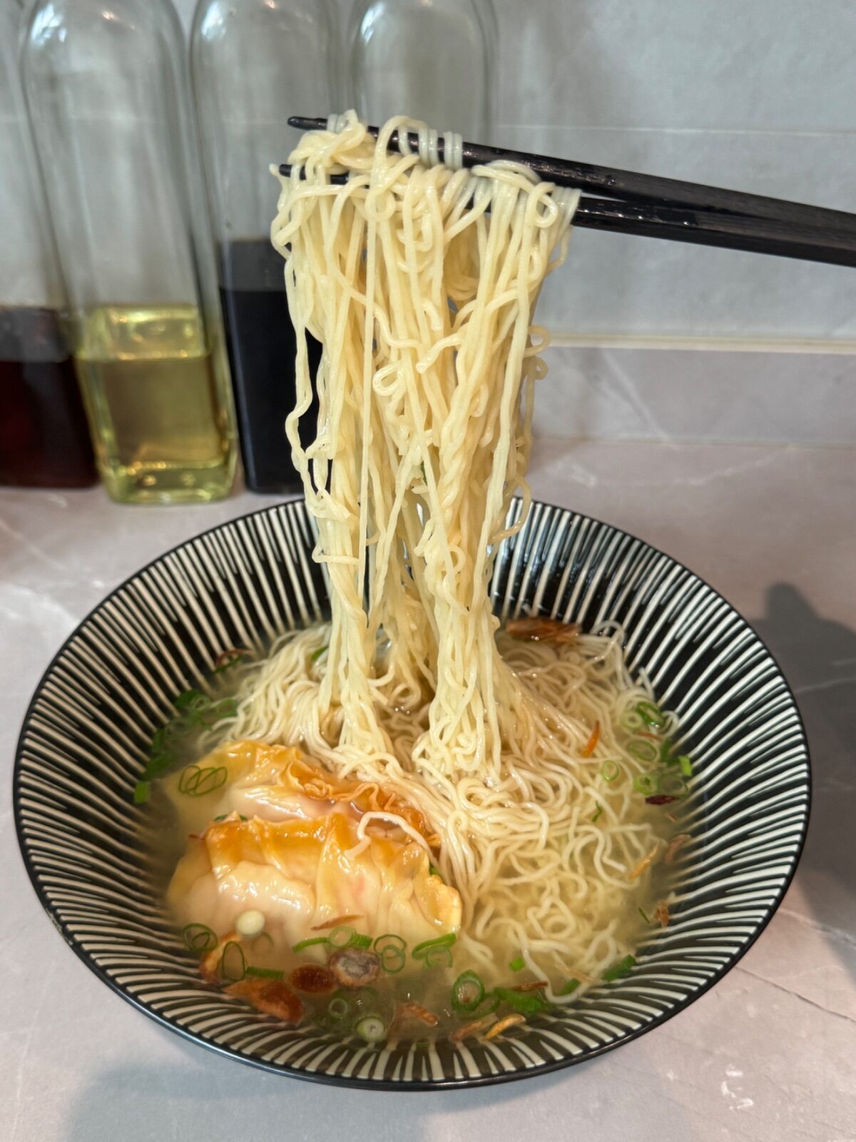 Homemade Wanton Mee