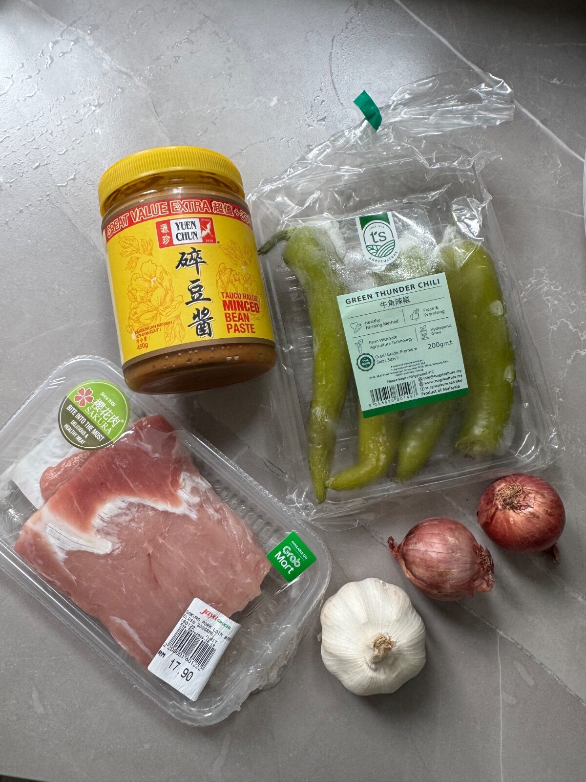 Spicy Pork Loin with Thunder Chili